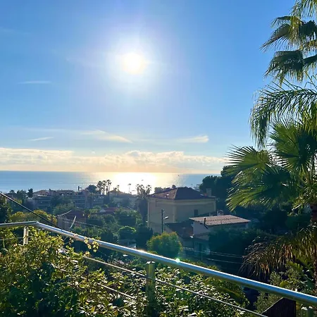 Golfe Juan - 4 People - Sea View - Garden Villa Vallauris