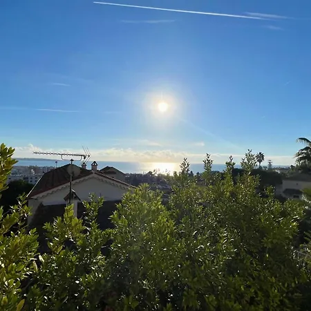 Golfe Juan - 4 People - Sea View - Garden Vallauris